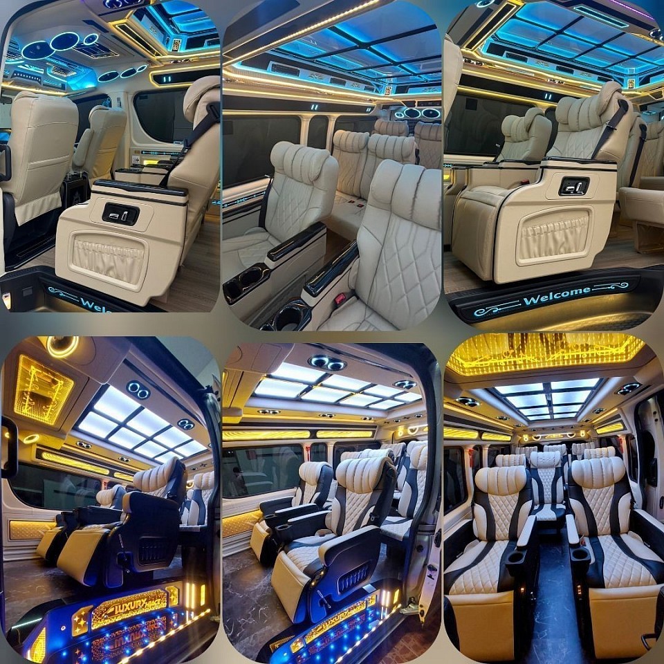 VANBKK luxury Toyota Commuter VIP interior — view 3
